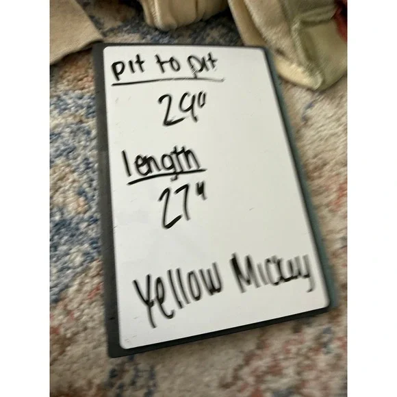 Walt Disney World Vintage Style Oversized Yellow Mickey Mouse Graphic Sweatshirt - Picture 5 of 5